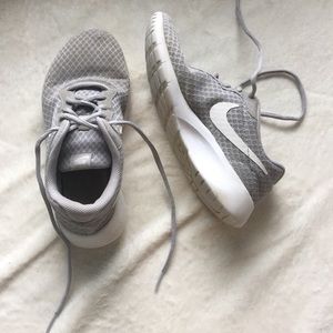 Girls Grey Nike Sneakers